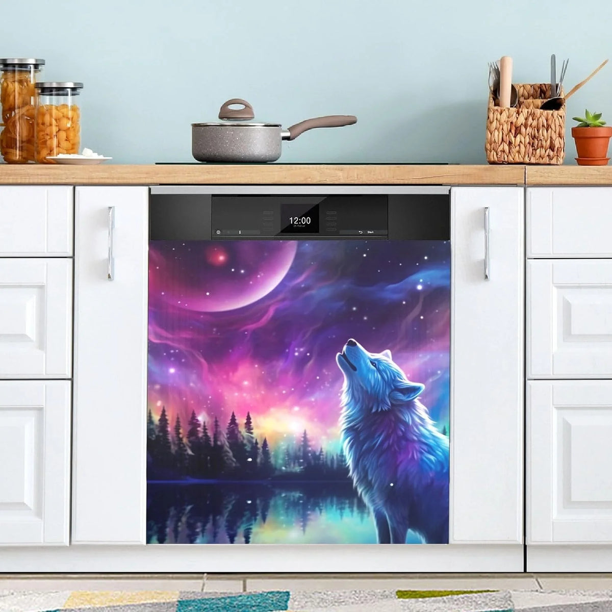 Magnetic Dishwasher Sticker 23in W x 26in H F9596