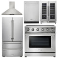 36 Electric Range, Range Hood, Refrigerator, Dishwasher, Wine Cooler A1060