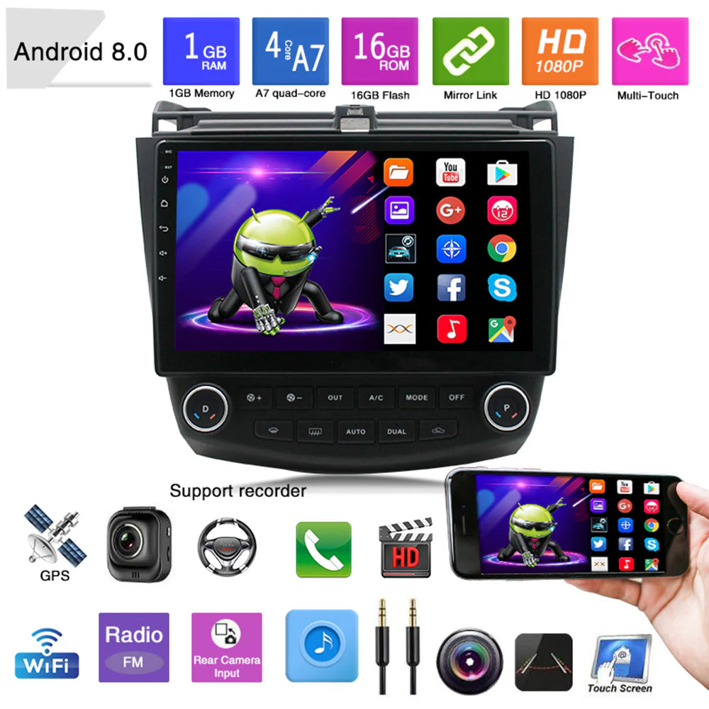 10.1 Android Car Stereo Radio GPS MP5 Player O215