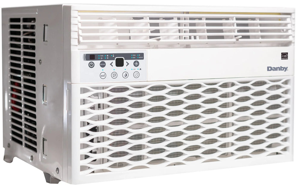 8,000 BTU White Window Air Conditioner with Remote K620
