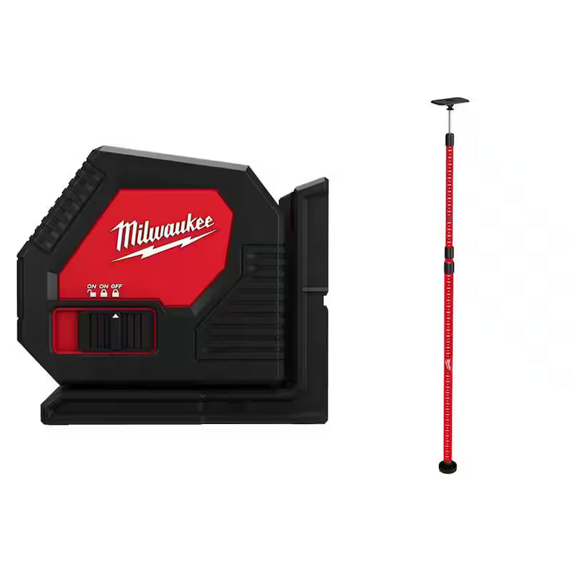 Cross Laser with Telescoping Laser Pole G20176