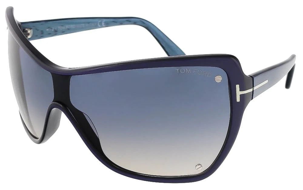 Midnight Blue Rectangle Sunglasses S7236