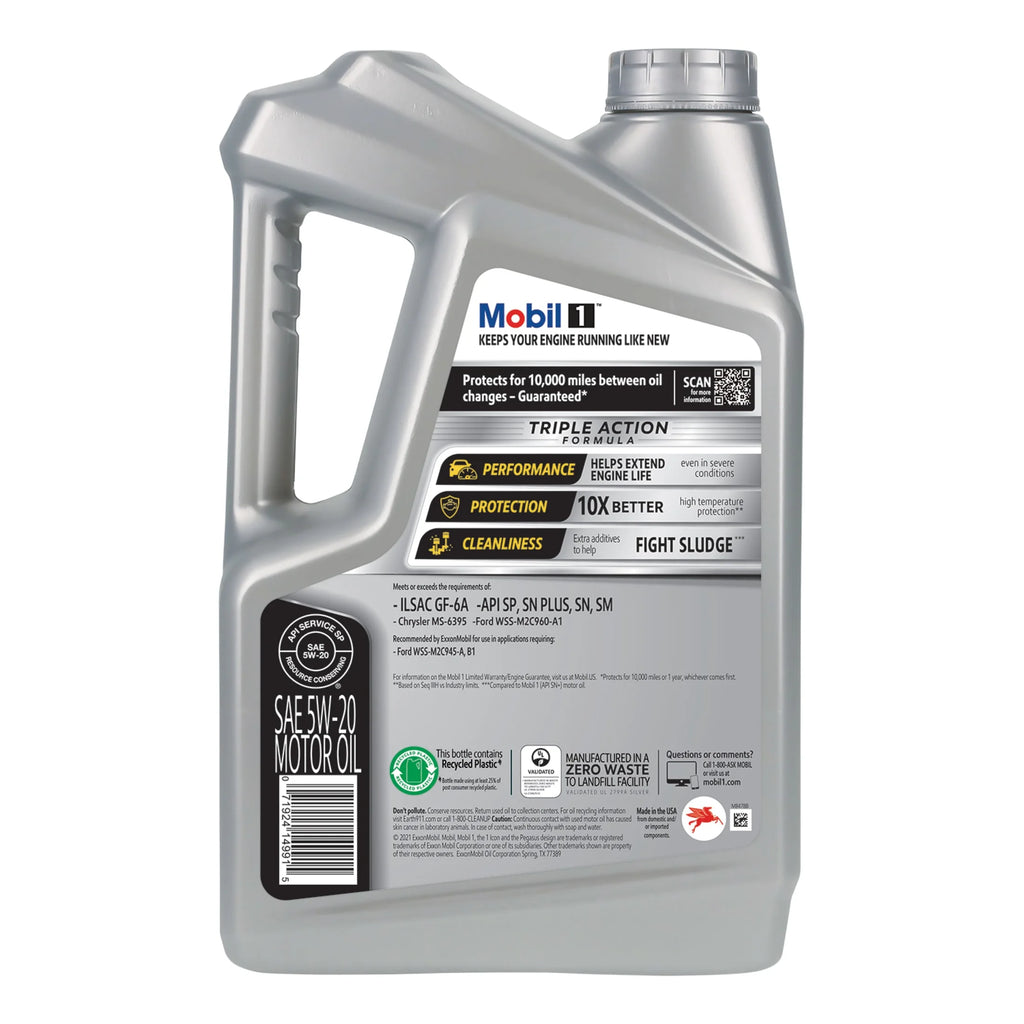 Full Synthetic Motor Oil 5W-20, 5 Quart S860973