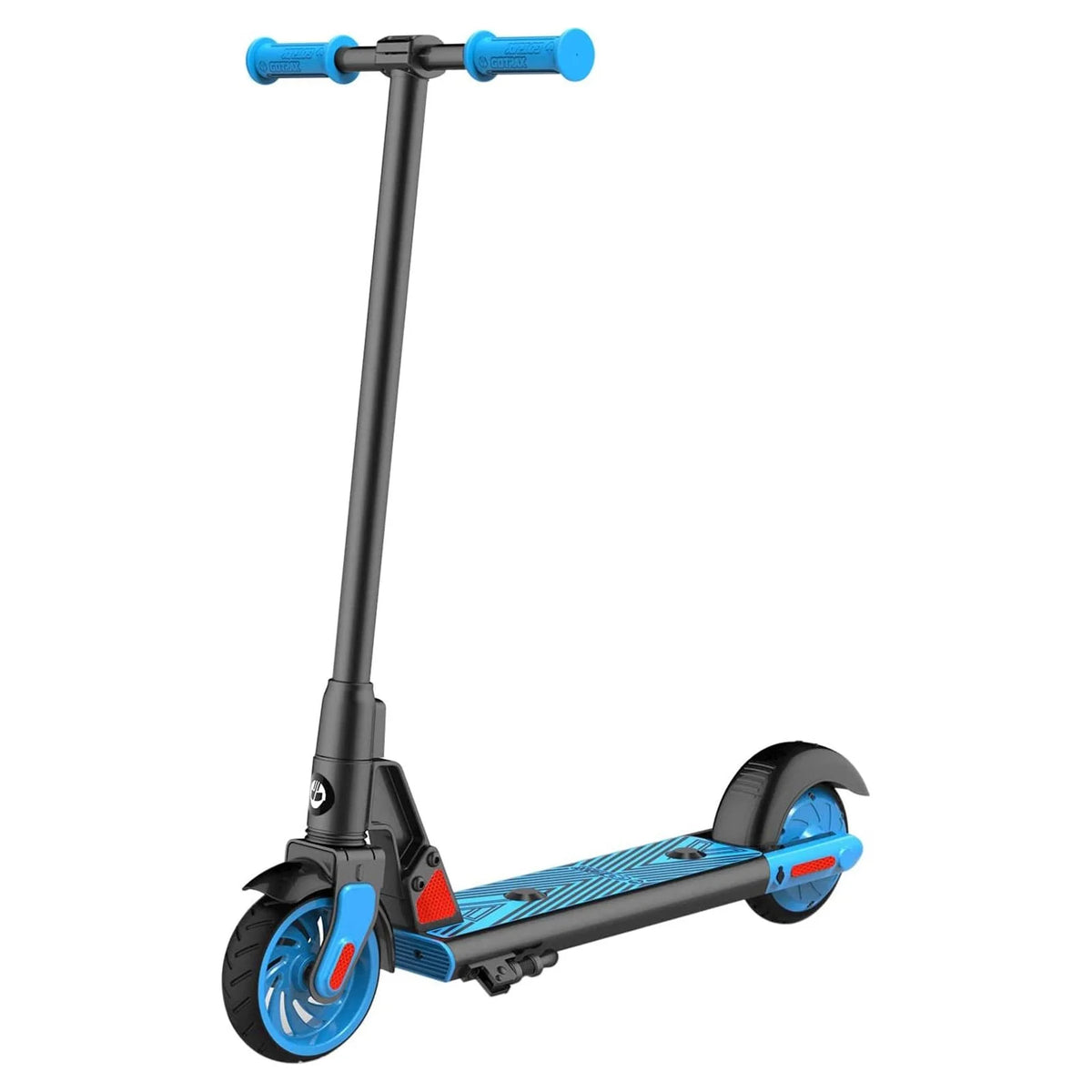 Blue Electric Scooter with 6 In. Solid Tires S786109