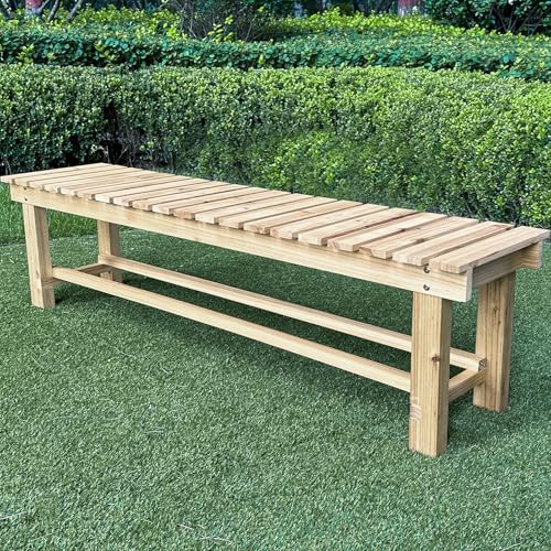 2-Person Wood Outdoor Bench A503