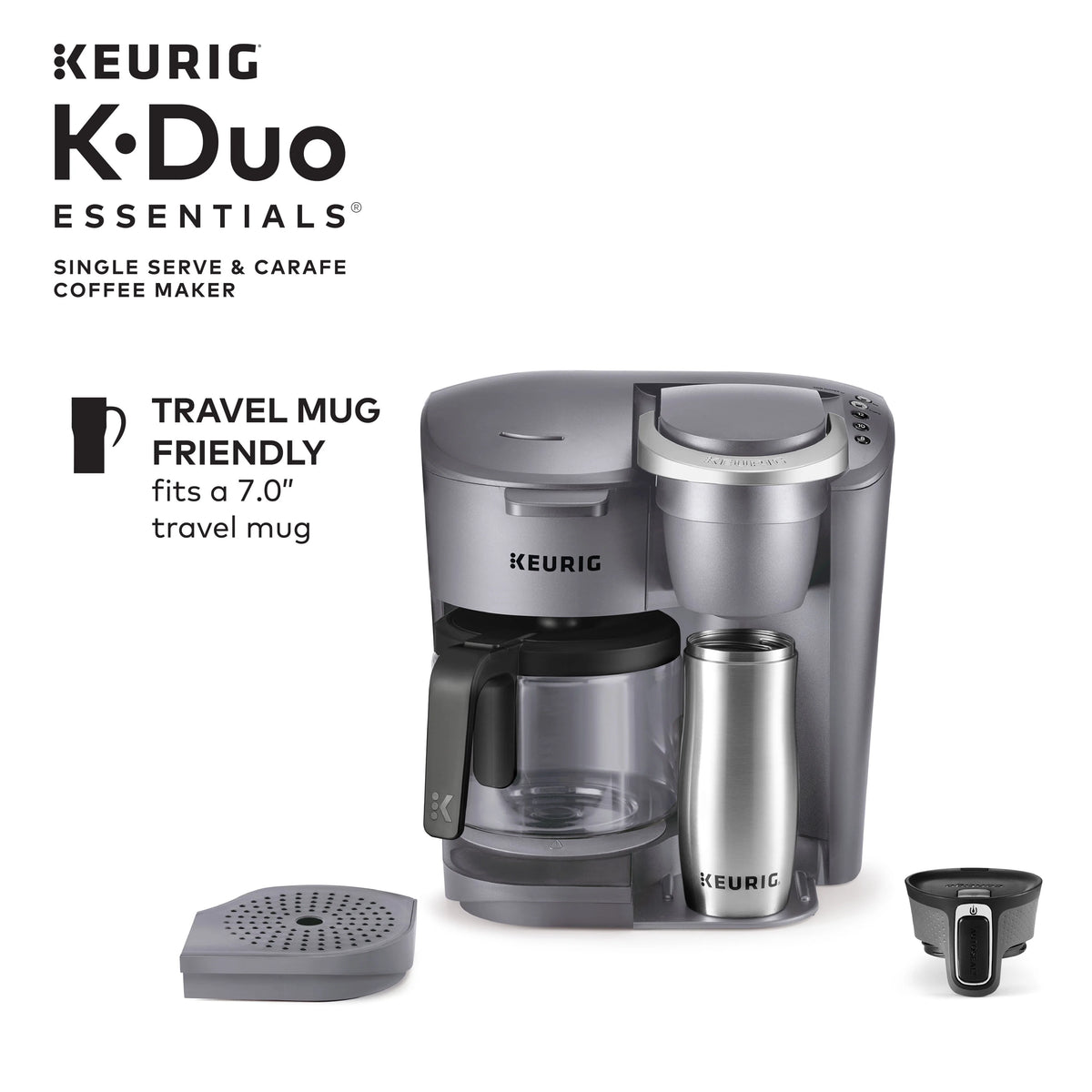 Black Single-Serve Coffee Maker L541