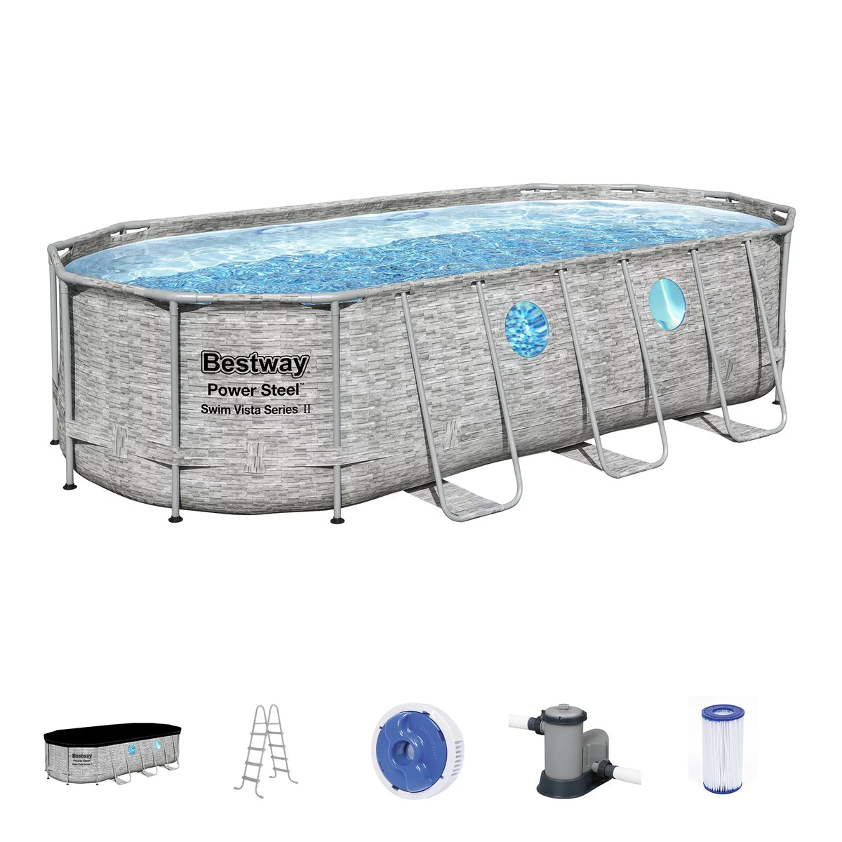 14' x 8'2 Above Ground Pool Set D796102