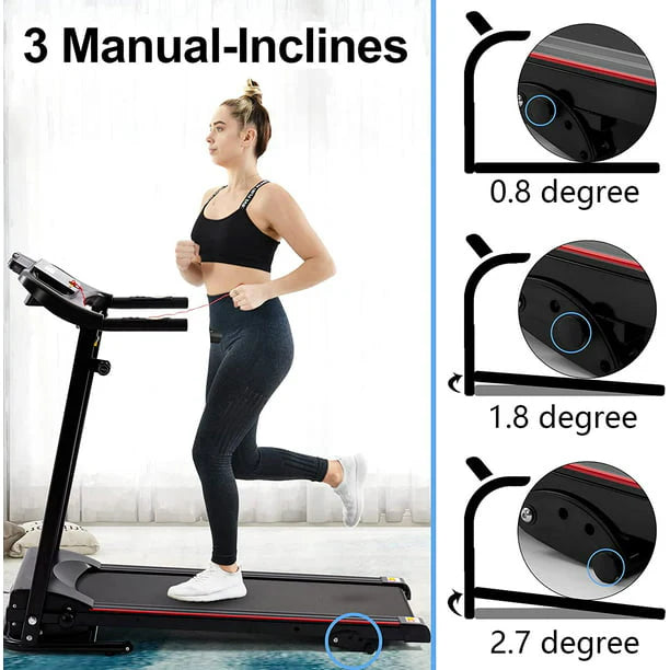 Folding Incline Electric Treadmill E859876