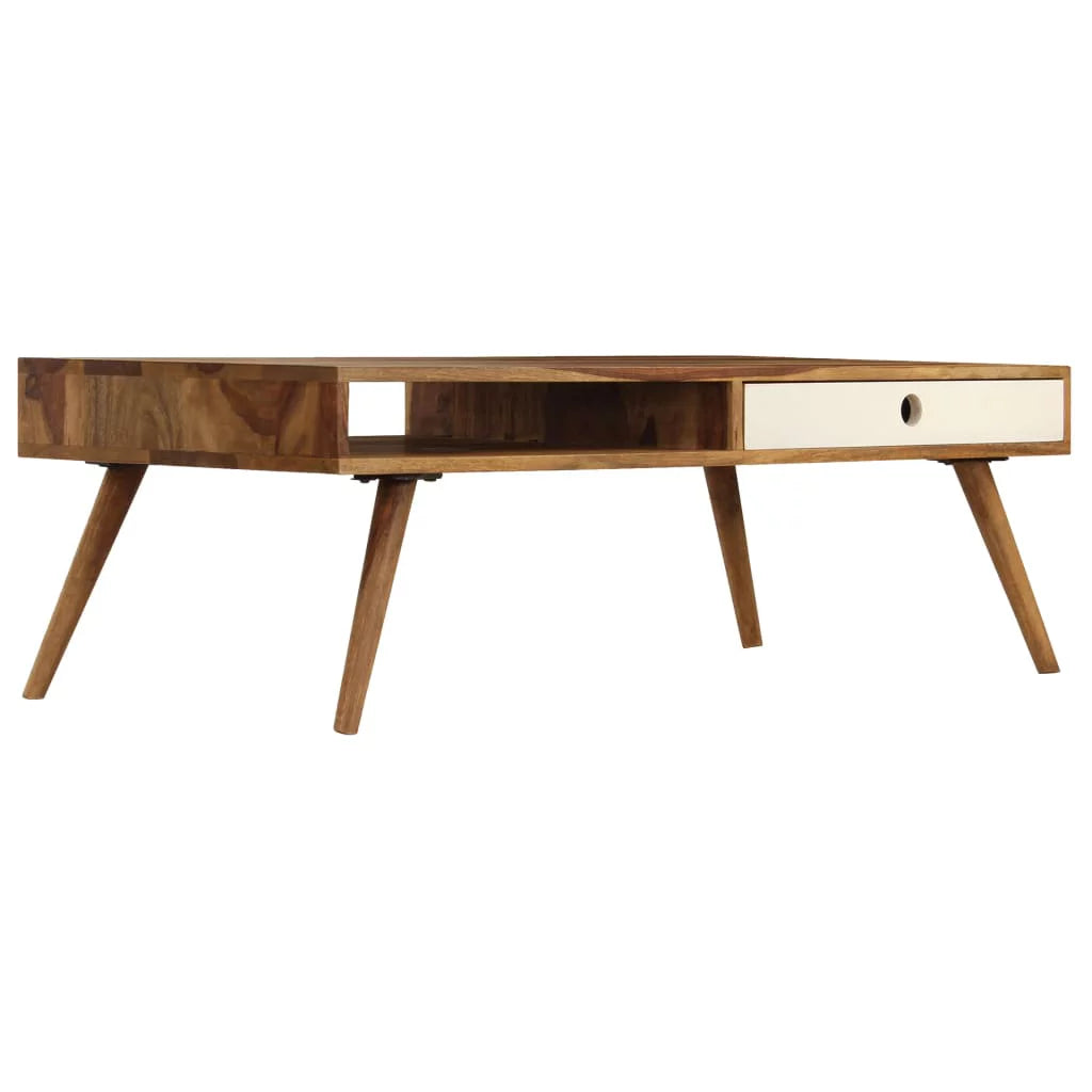 Solid Sheesham Wood Coffee Table U174