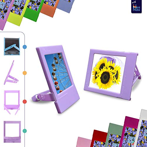 Chalk White Instant Camera with Carrying Case and 40 Sheets Film O4876