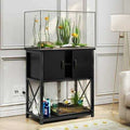 10-29 Gallon Aquarium Stand with Cabinet and Power Outlets O9207