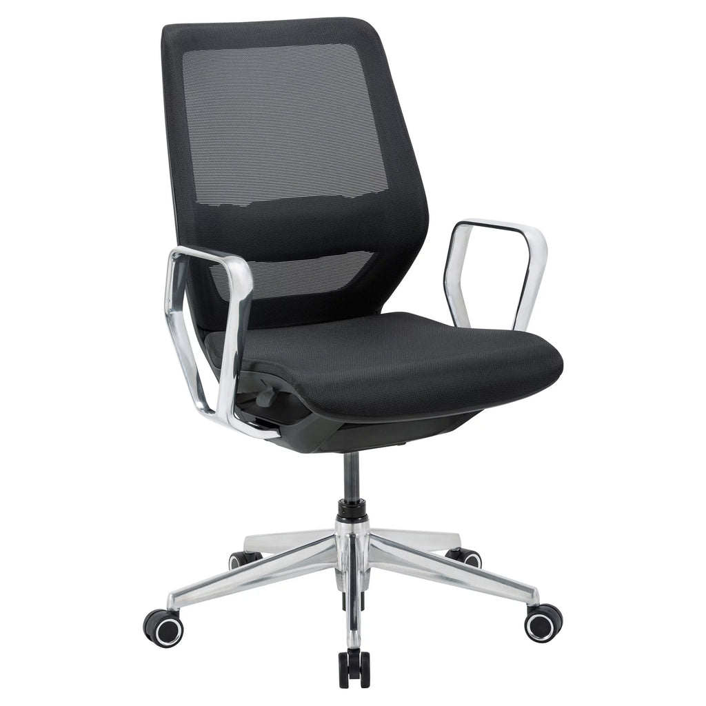 Black Ergonomic Mesh Mid-Back Manager Chair Z3345