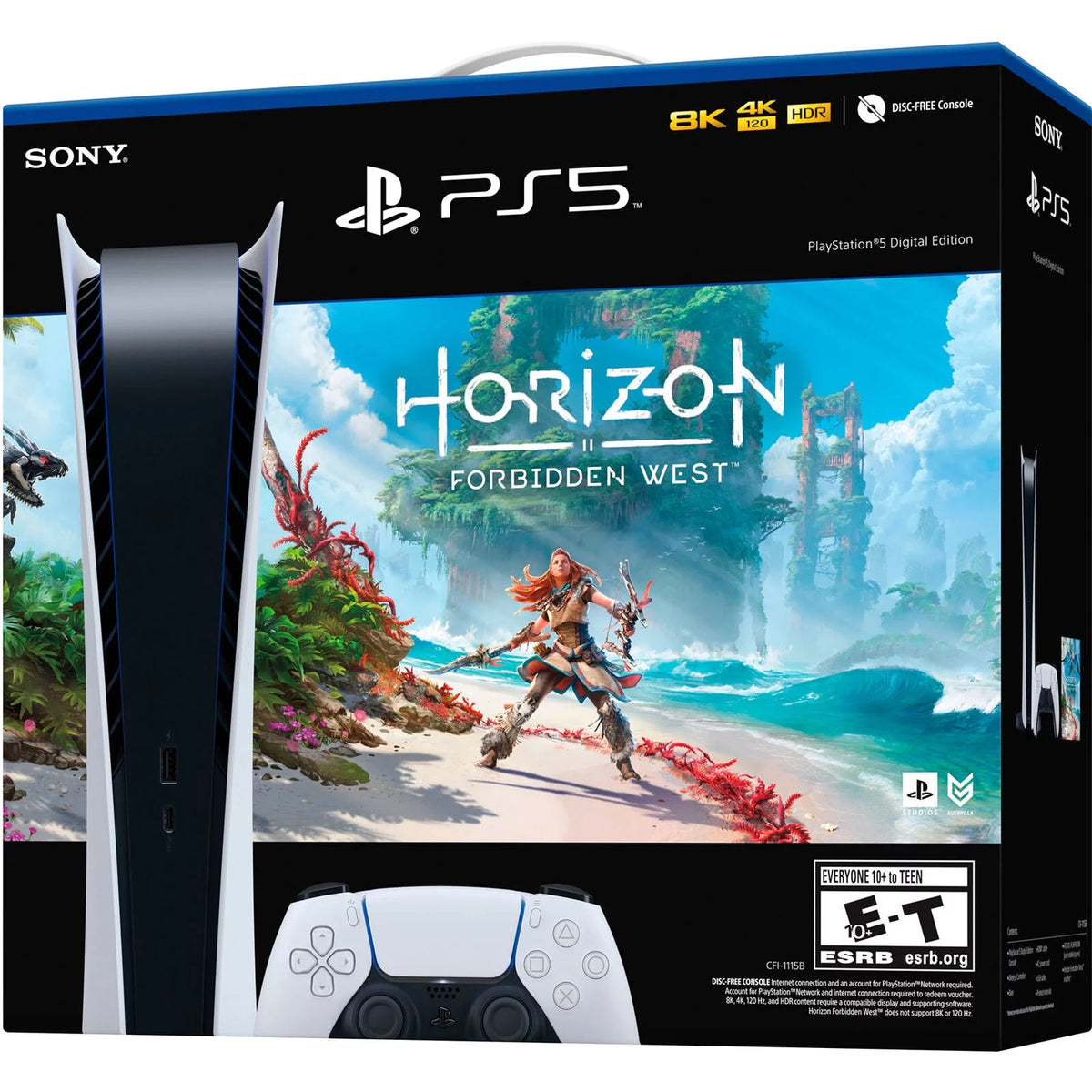 PS5 Video Game Console Digital Edition with Game Bundle Y134