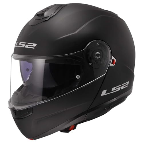 Modular Motorcycle Helmet with SunShield Gloss Black X-Small A9887
