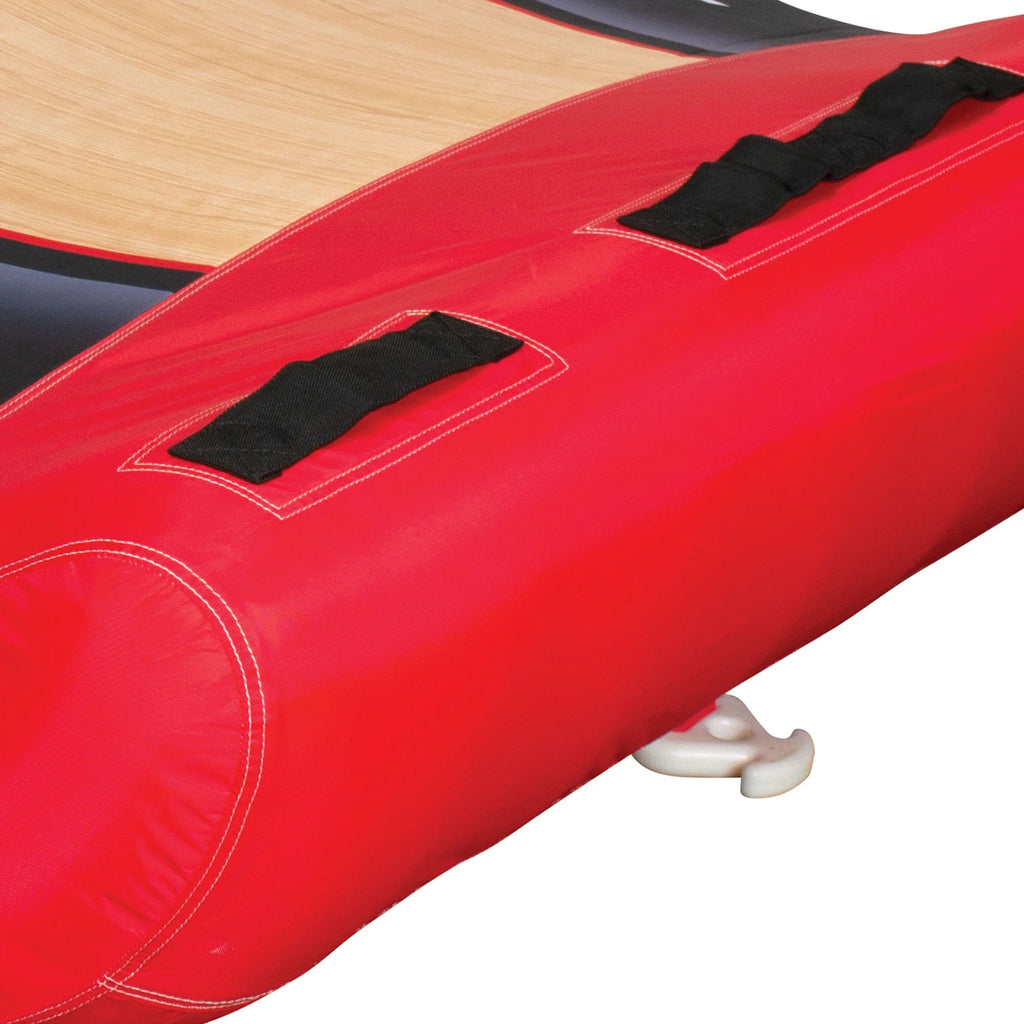 Red 2 Person Inflatable Towable Lounge Inner Tube O842098