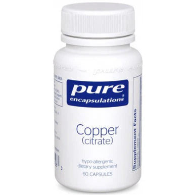 Copper Citrate 60 Capsules Q515