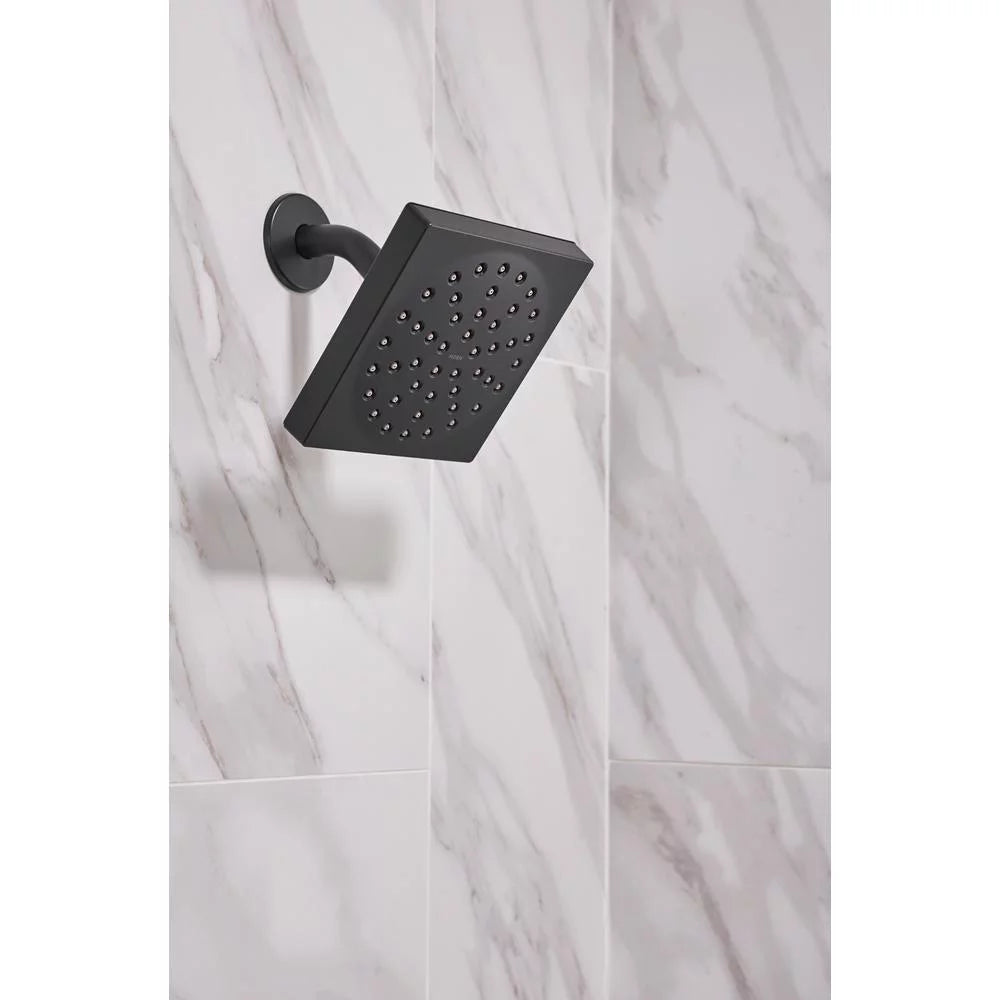 1-Handle Matte Black Tub and Shower Faucet Q90761