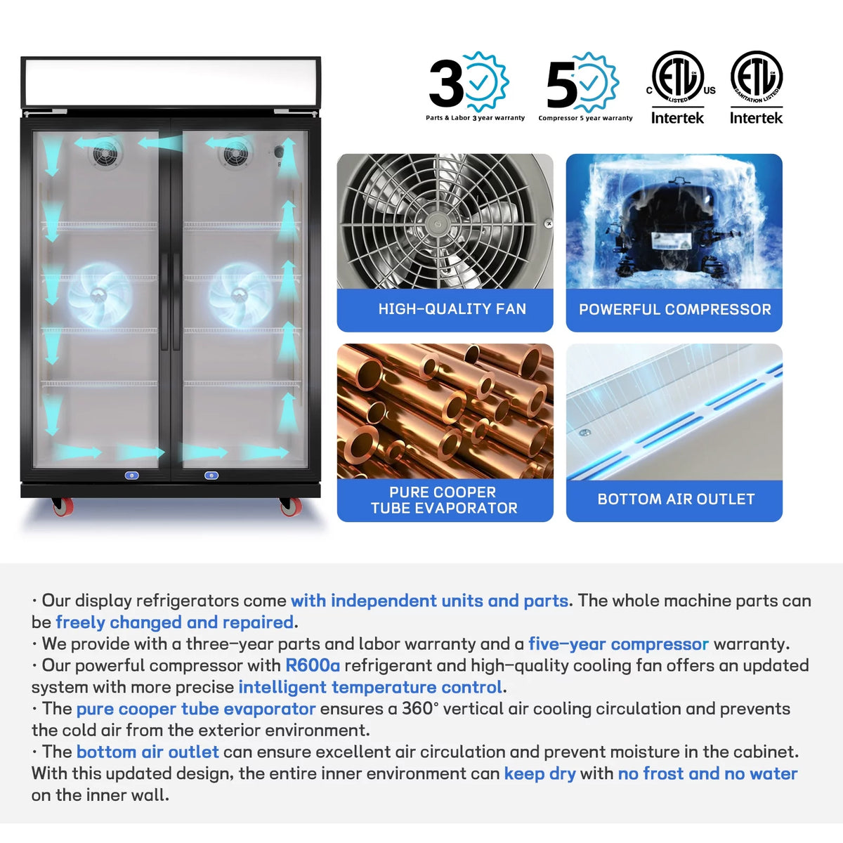 38.5 Cu.Ft Merchandising Refrigerator Y37315