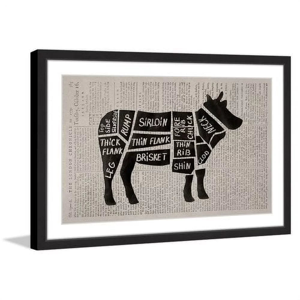 Framed Painting Print N317