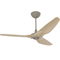 60 Ceiling Fan with Natural Bamboo Blades and Satin Nickel Finish O878