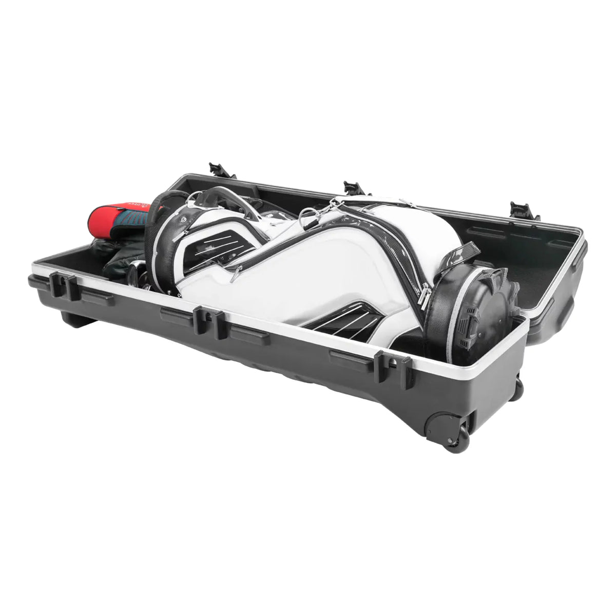 Wheeled Hard Plastic Golf Travel Case P18191