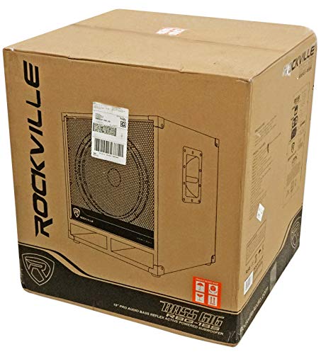 1600w 15 inch Black Powered PA Subwoofer E31082