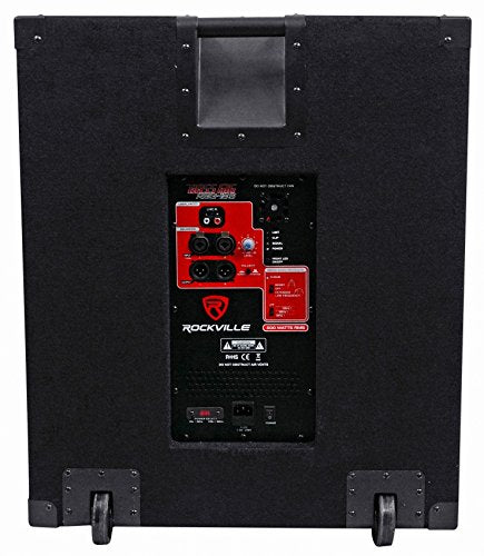 1600w 15 inch Black Powered PA Subwoofer E31082