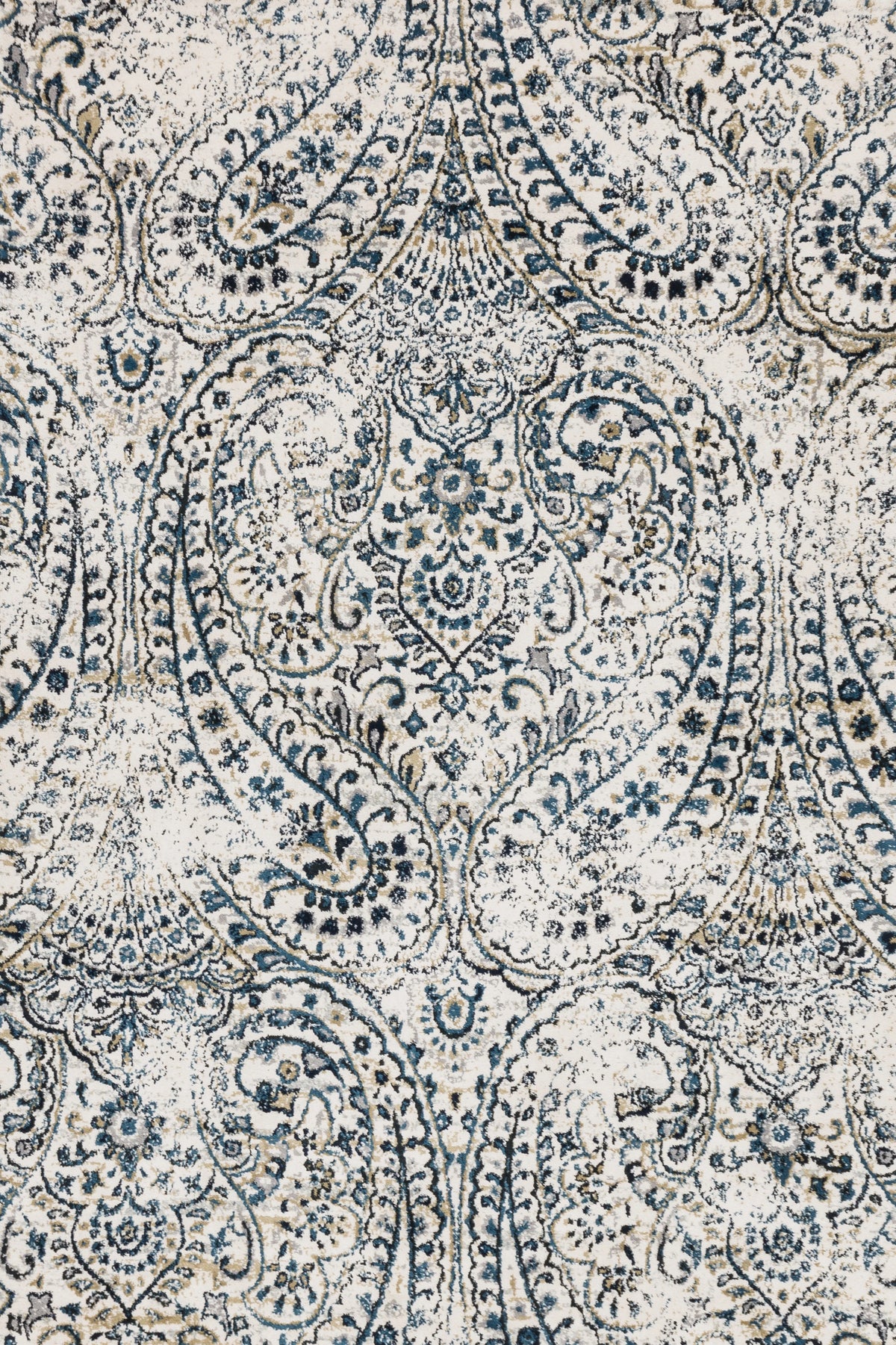 Ivory Indigo Rug 7'10 x 10'10 A38734