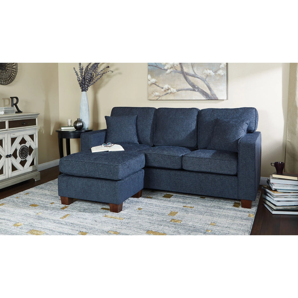 Reversible Chaise Sectional Sofa Taupe Q440325