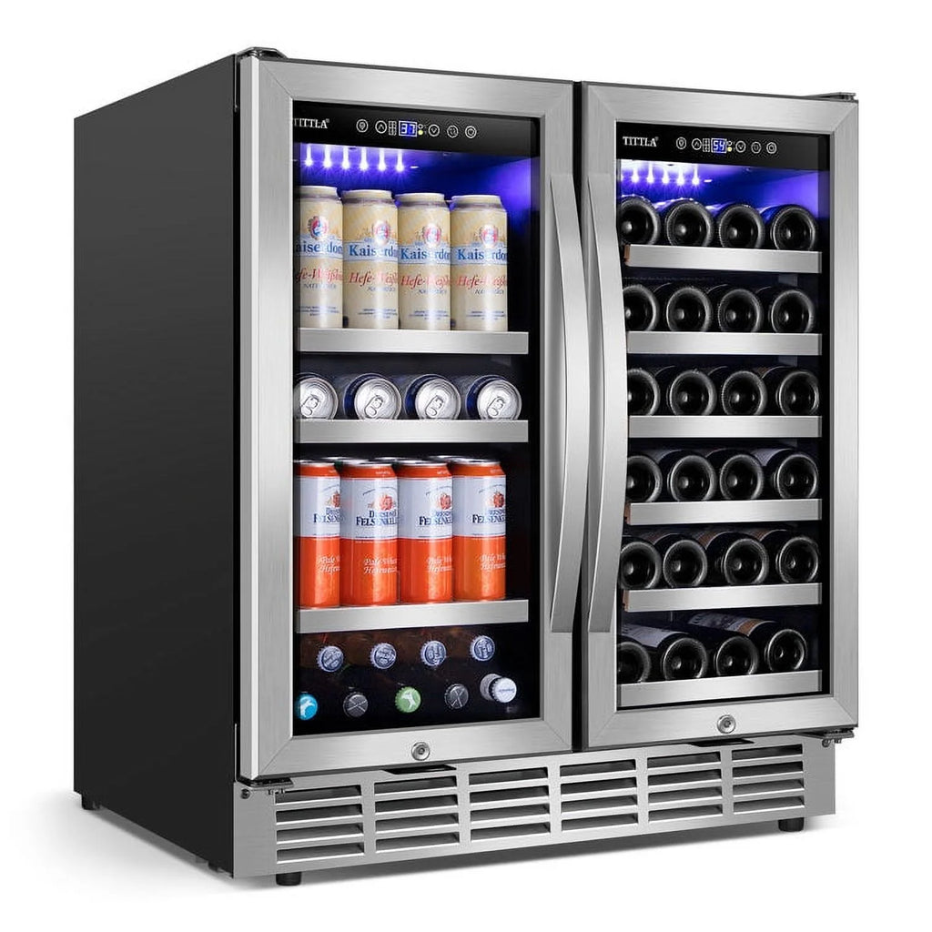 30 Inch Dual Zone Wine and Beverage Refrigerator S2330