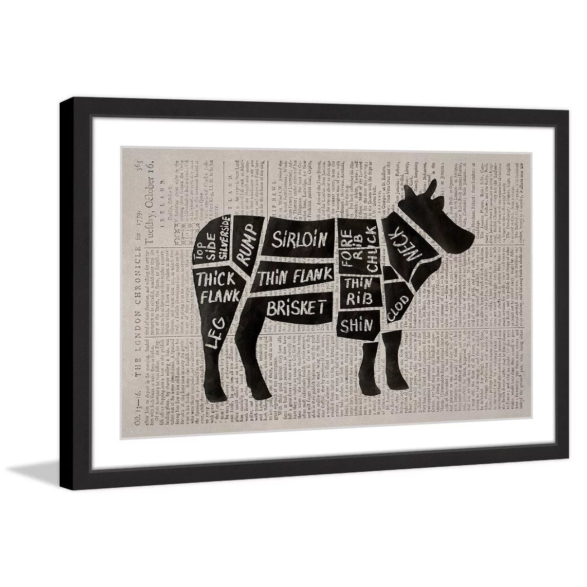 Framed Painting Print N317