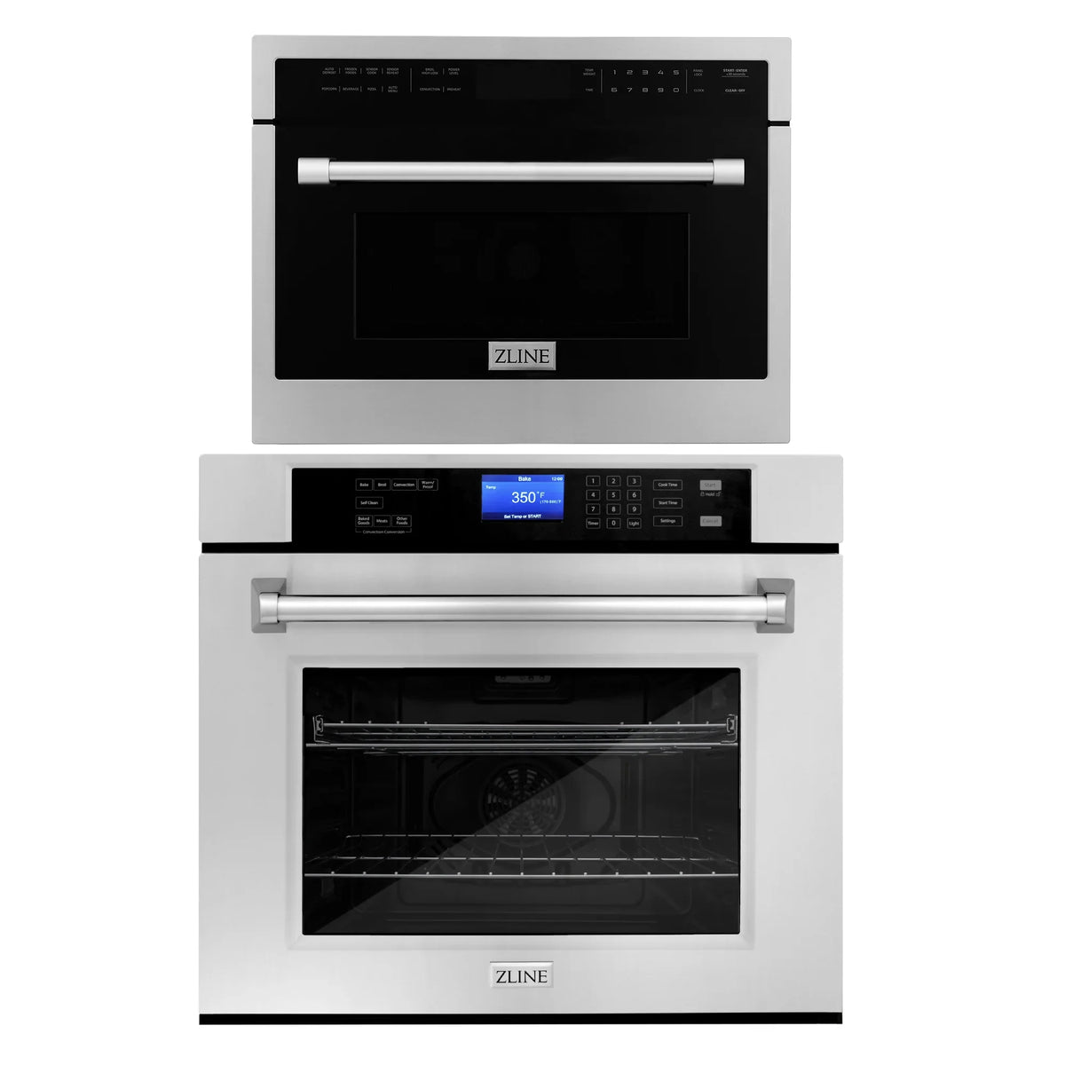 30 in. Self-Cleaning Wall Oven and 24 in. Microwave Oven N4353