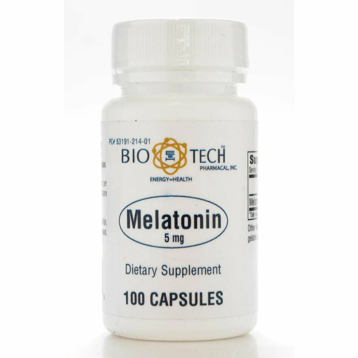 Melatonin 5 mg 100 caps B6558