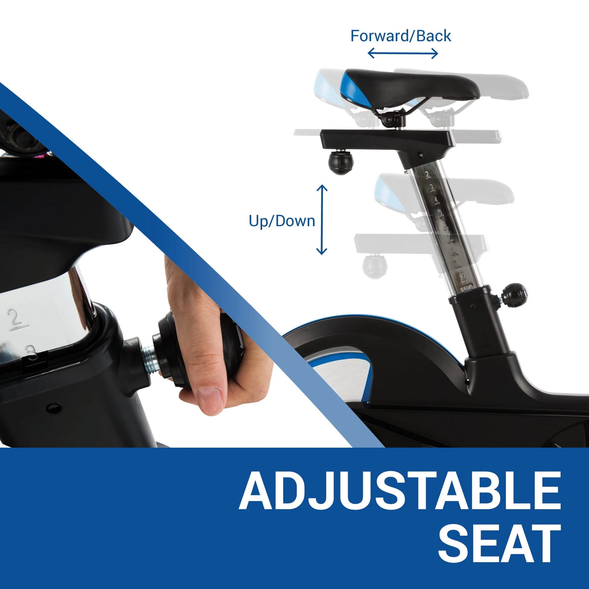 Indoor Cycling Exercise Bike with 8 Resistance Levels P397