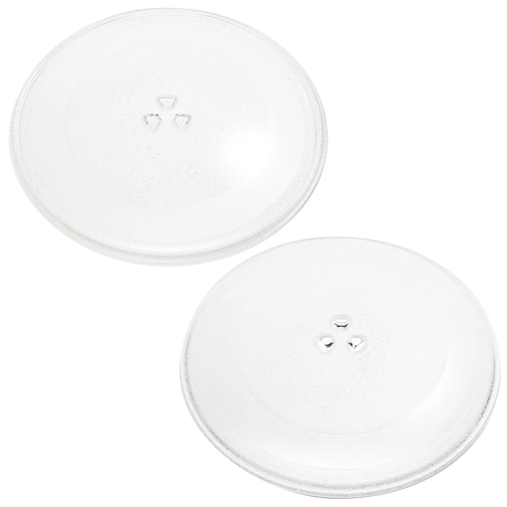 2-Pack Microwave Glass Turntable Tray 12 3/4" E52034