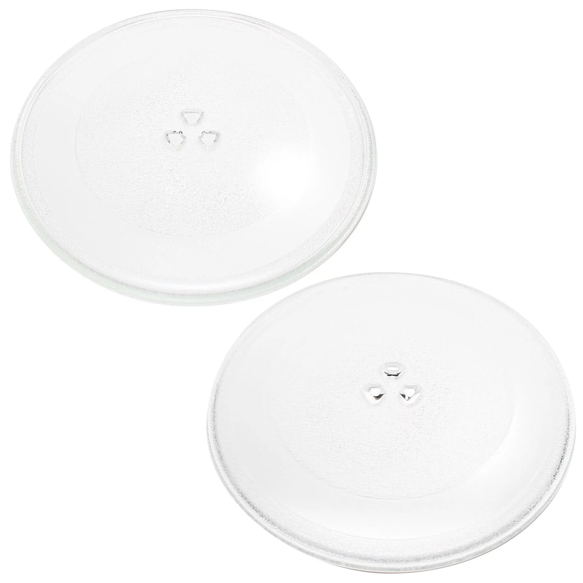 2-Pack Microwave Glass Turntable Tray 12 3/4" E52034