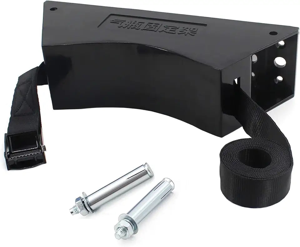 Lightweight Wall Mount Oxygen Tank Holder with Screws, 3pcs H9790