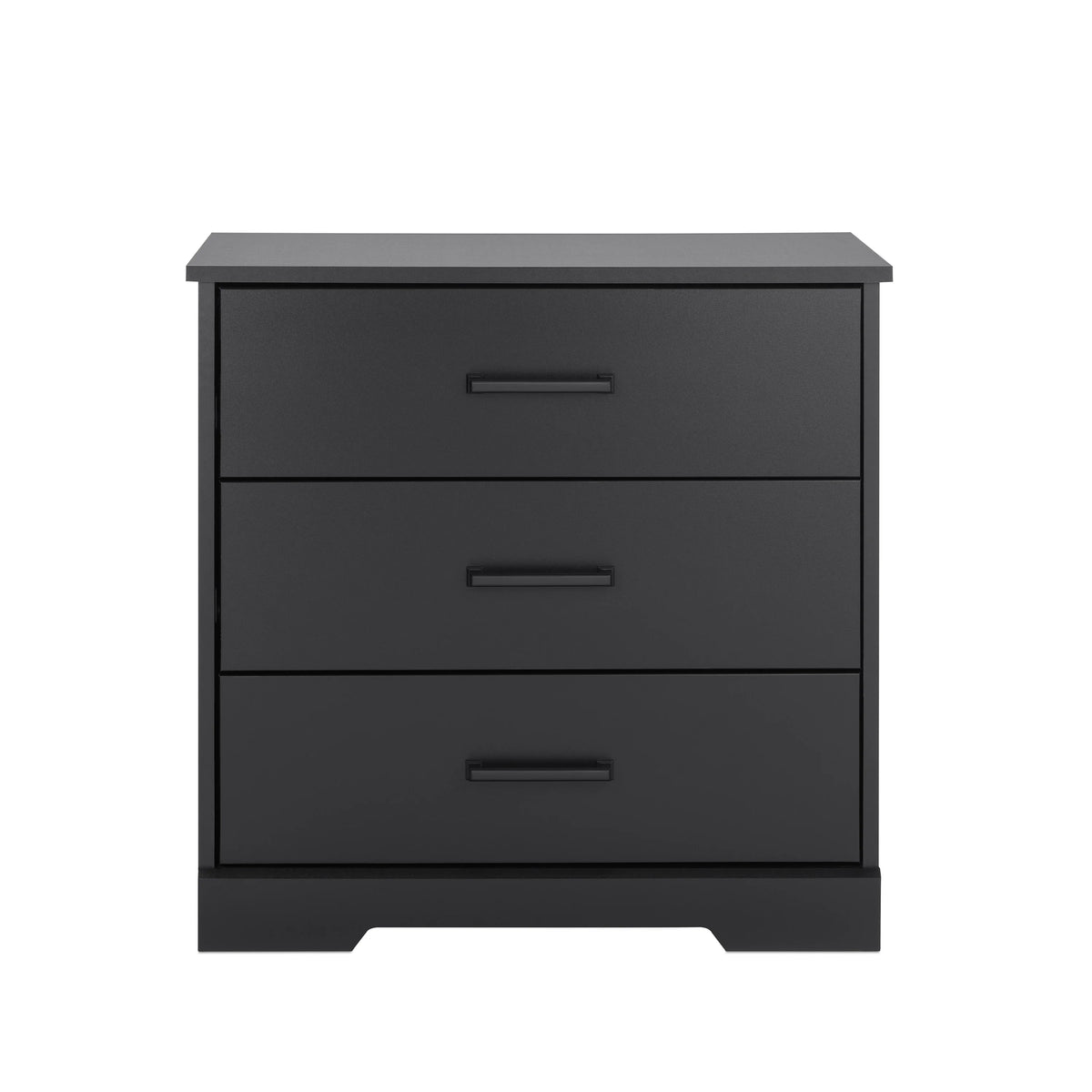 Black 3 Drawer Nightstand Bedside Table M46711
