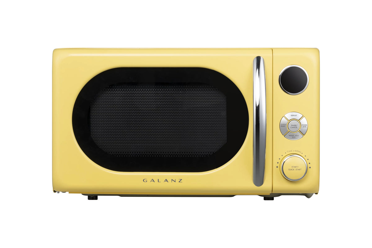 0.7 Cu ft 700 Watts Blue Retro Countertop Microwave Oven I912