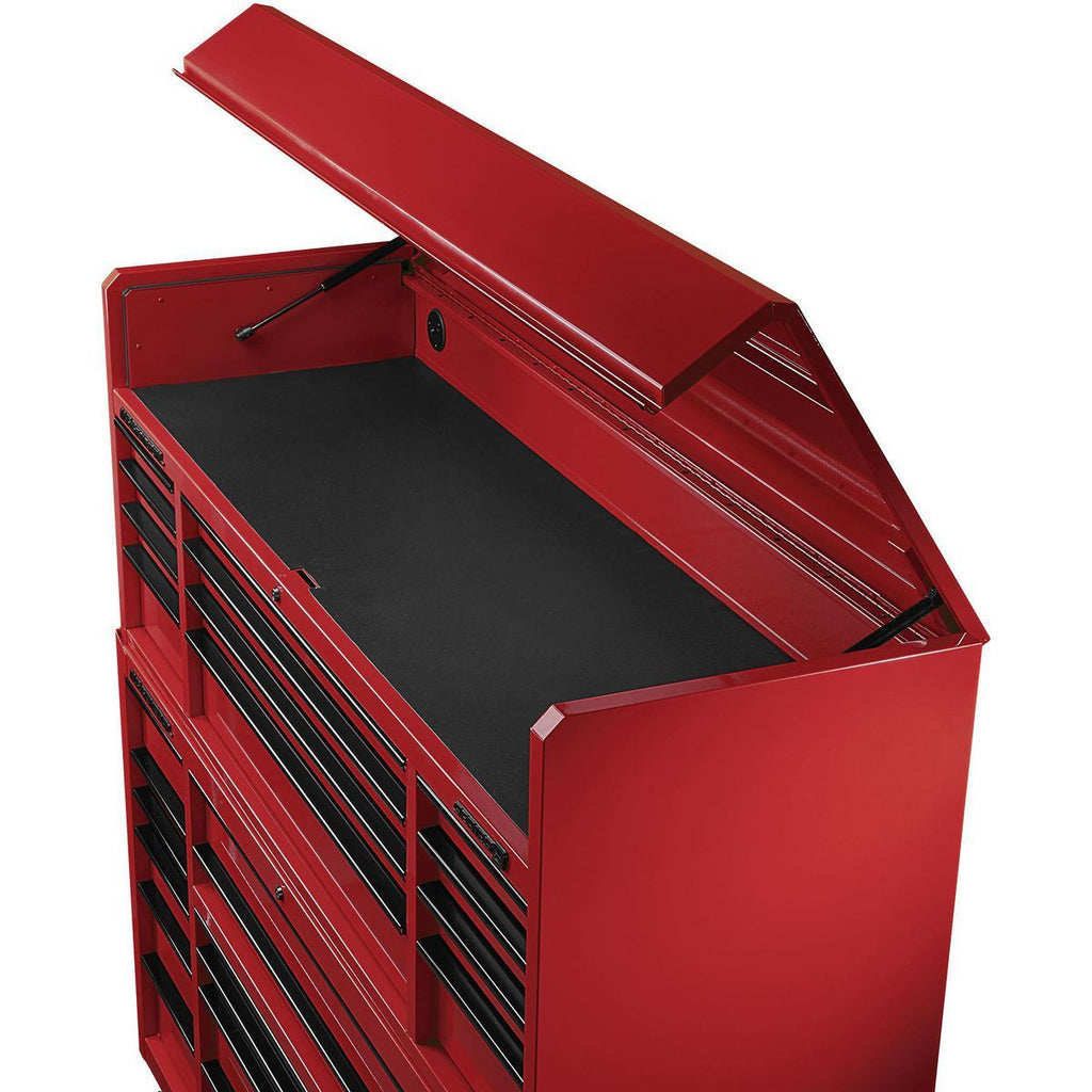 72 in. x 22 in. Triple Bank Top Chest, Red Z394434