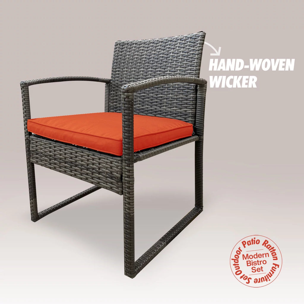 3-Piece Rattan Furniture Set D28404