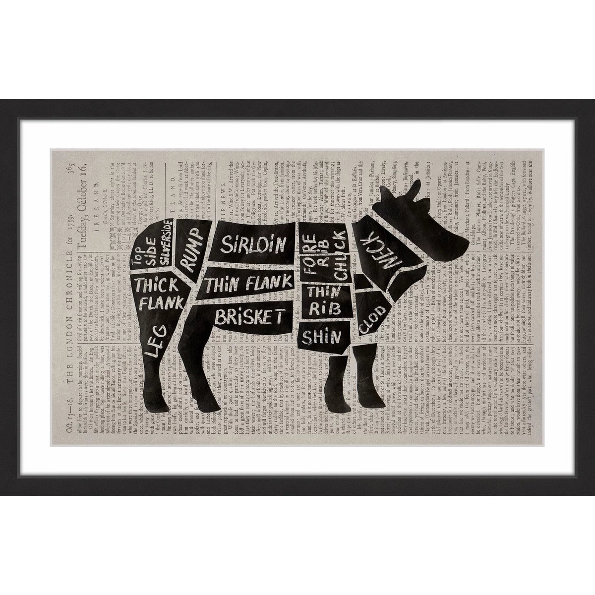 Framed Painting Print N317
