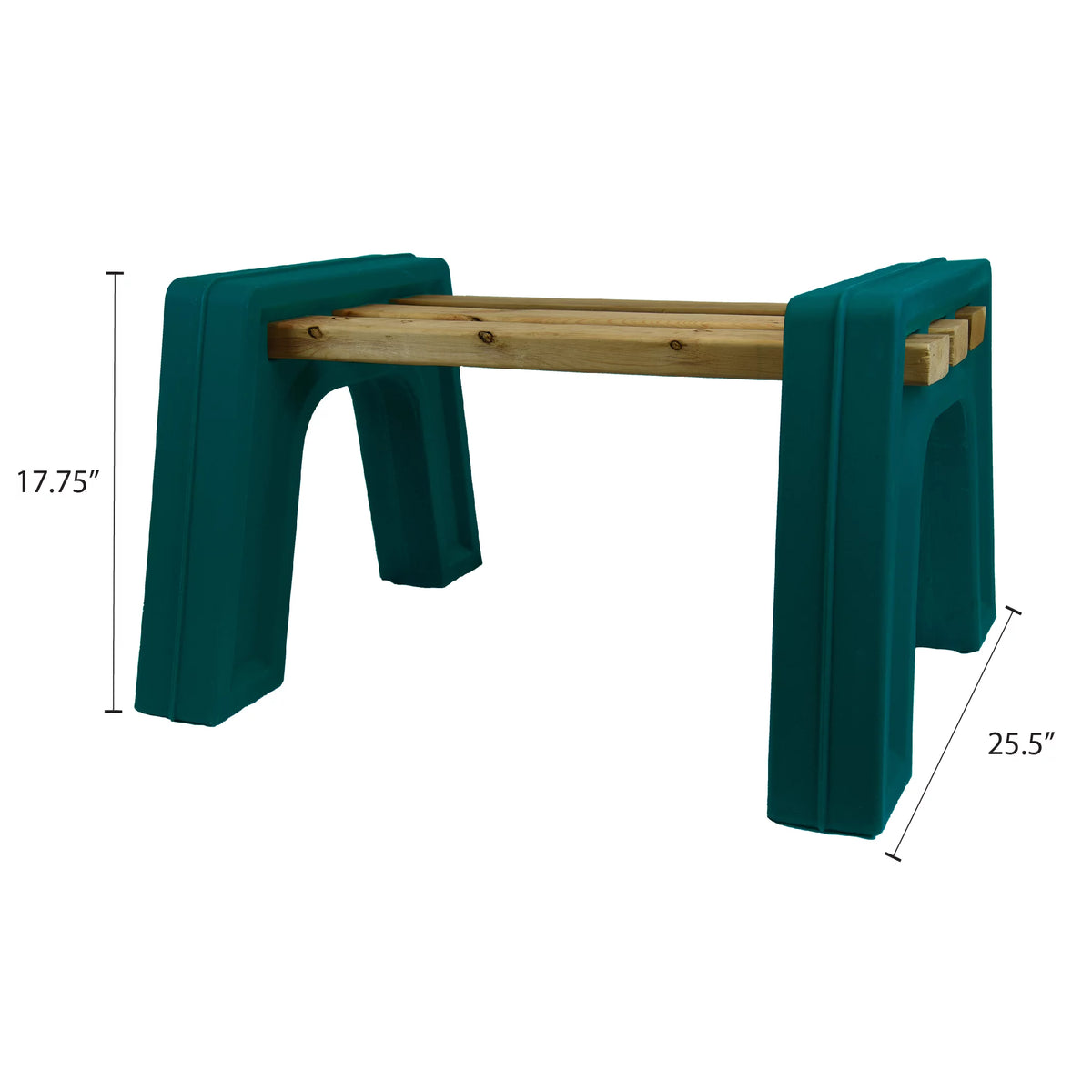Lightweight Indoor or Outdoor Backless Bench Ends V47298