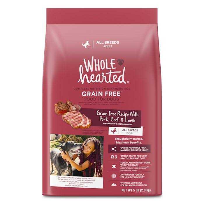 Grain Free Pork Beef & Lamb Recipe Dry Dog Food J920538