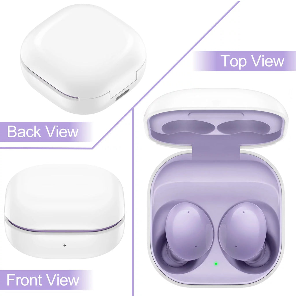 Purple Truly Wireless Bluetooth Headphones with Noise Isolation J684477