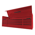 72 in. x 22 in. Triple Bank Top Chest, Red Z394434
