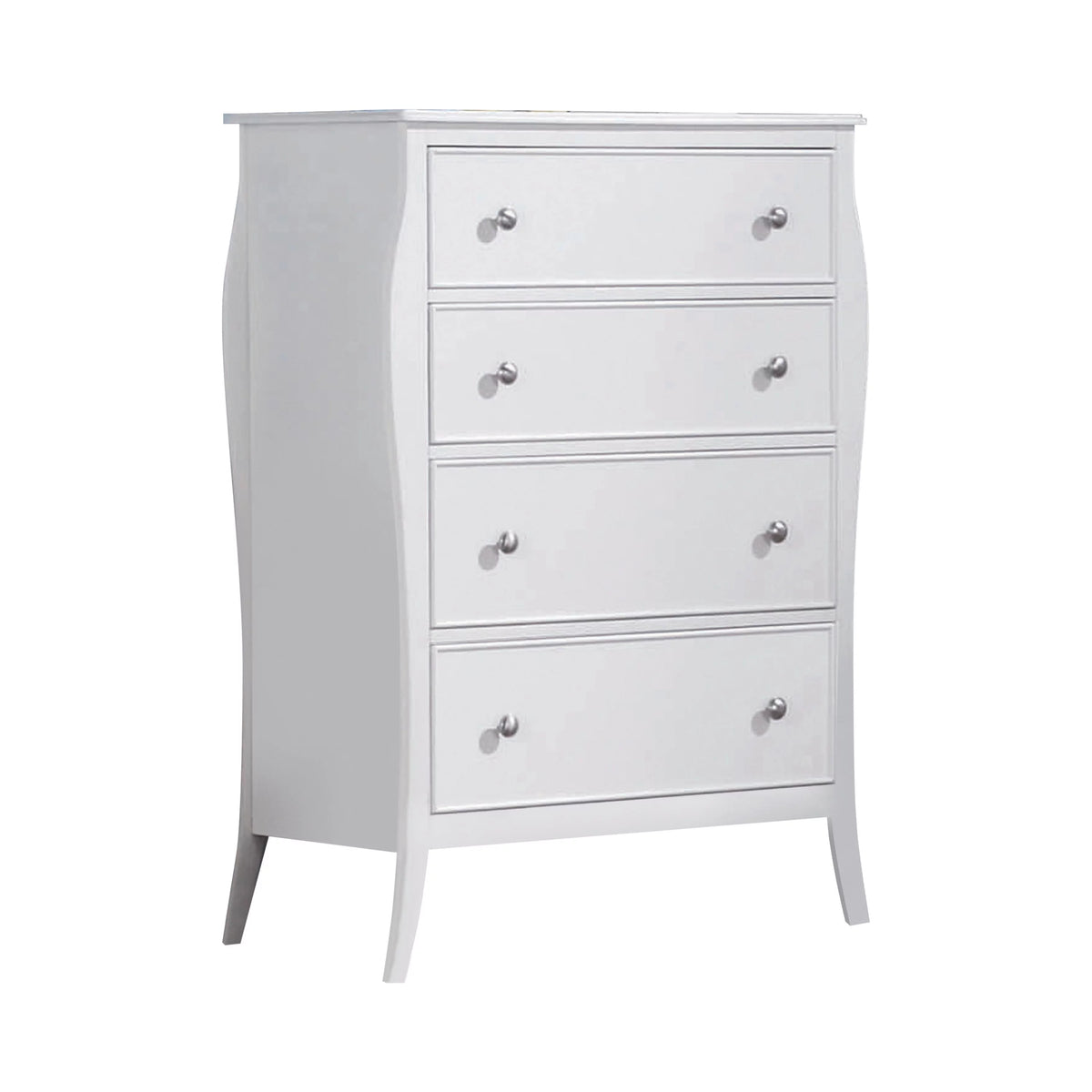 4-drawer Chest Cream White Q375686