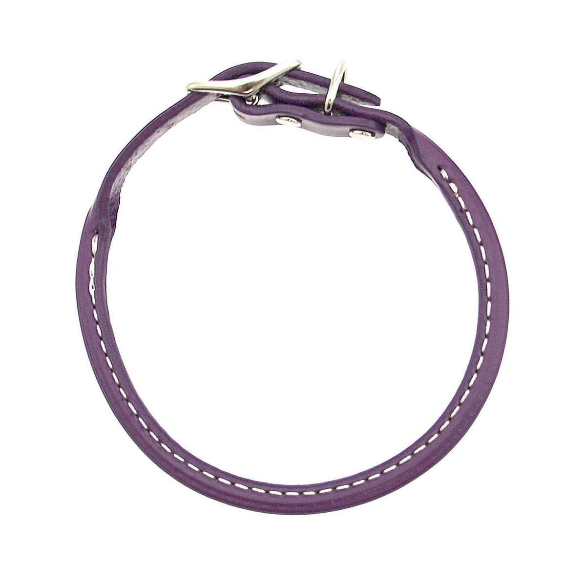 Leather Rolled Dog Collar A19880