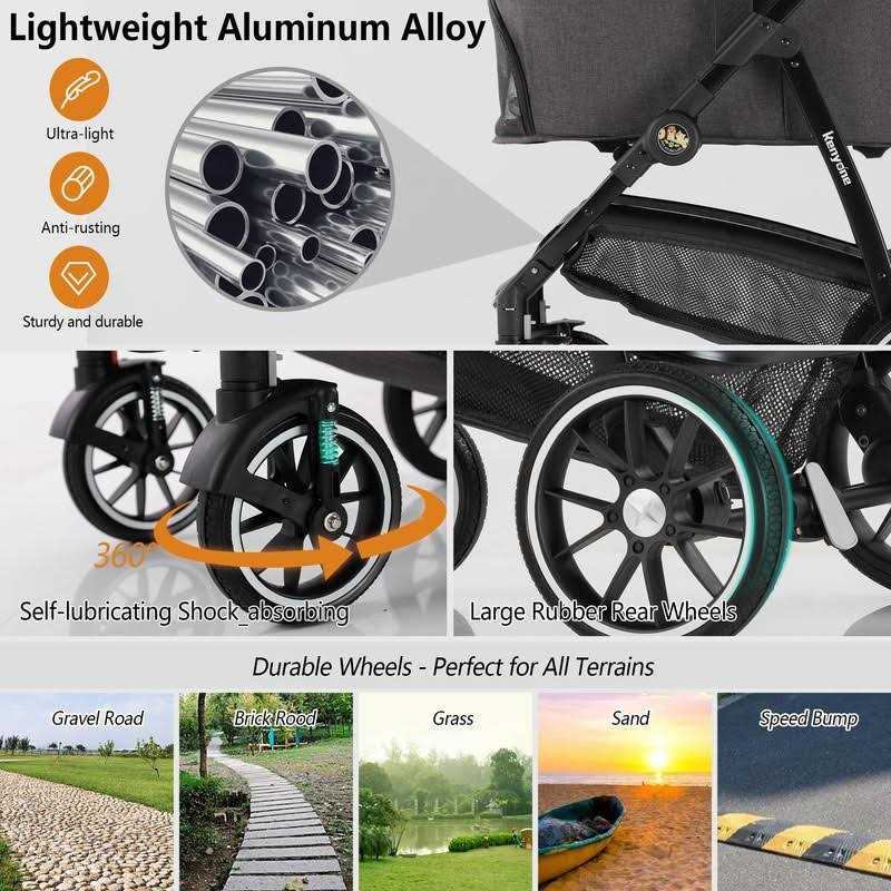 3 in 1 Pet Stroller X1258