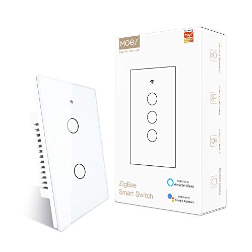 Black 1 Gang Smart Touch Wall Light Switch C444127
